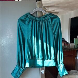 Women's Express Emerald Green Top